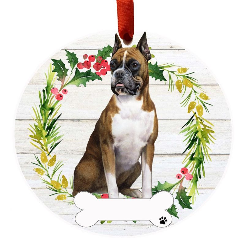 Boxer Standing Ornament